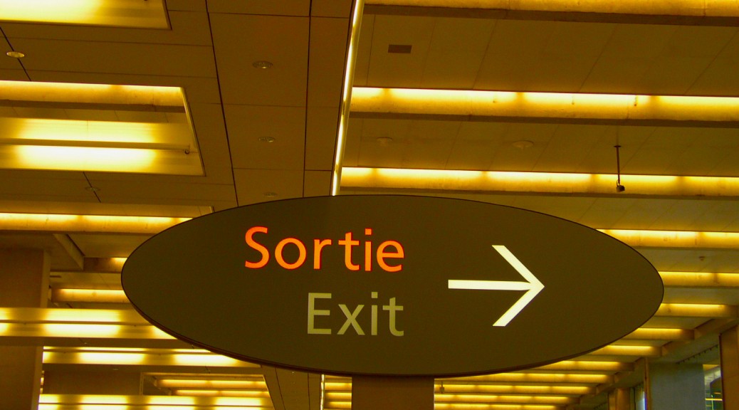 exit